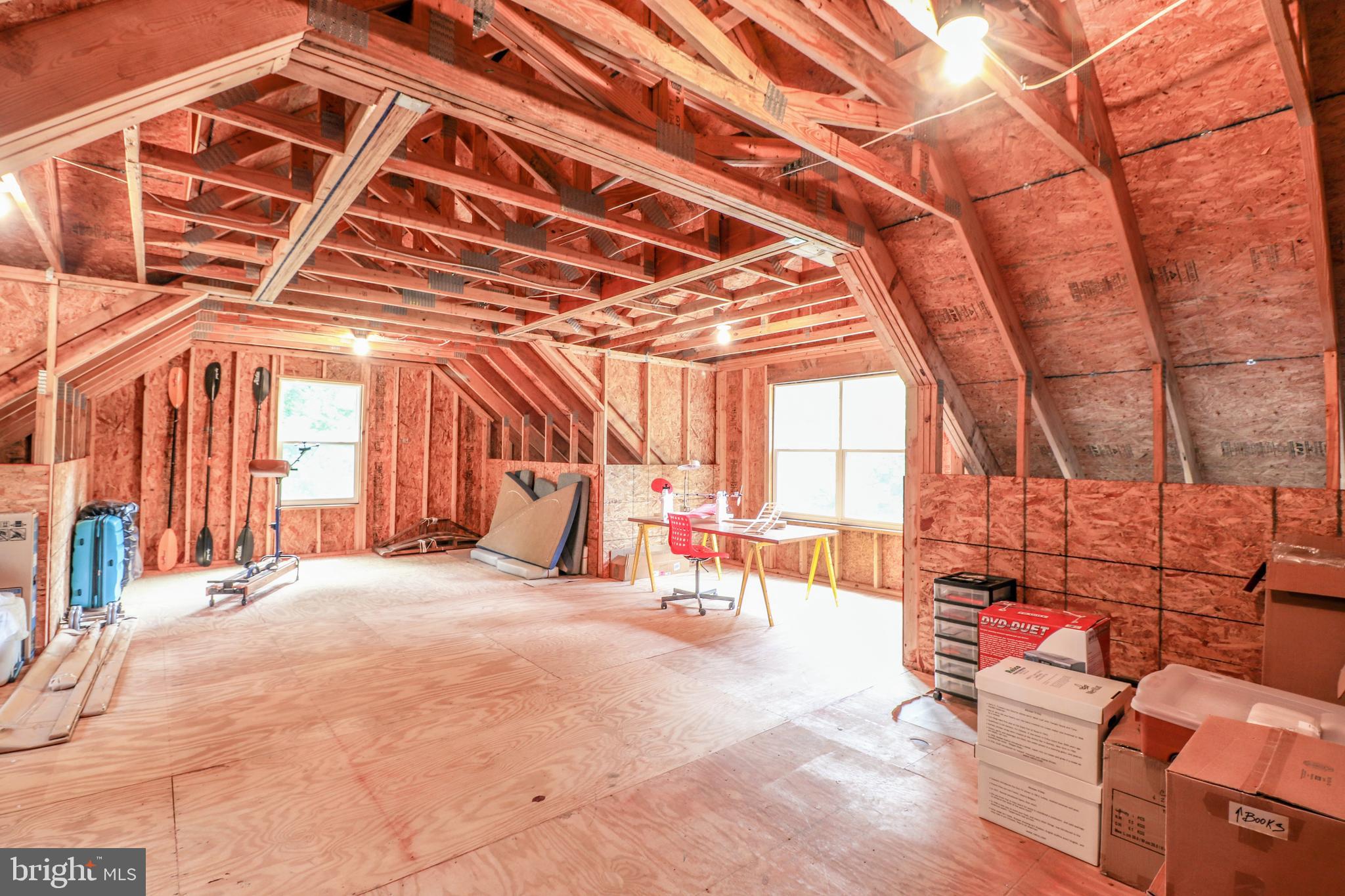 25029 Briscoe Road Hollywood, MD 20636 - Photo 38 of 45 Unfinished space over 3 car Garage
