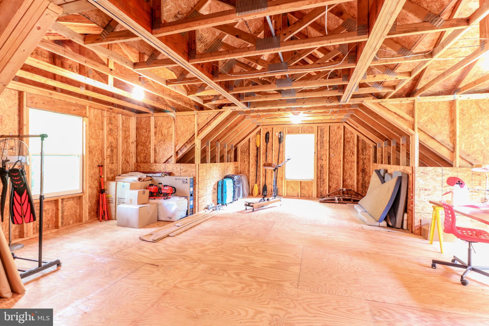 25029 Briscoe Road Hollywood, MD 20636 - Photo 39 of 45 Unfinished Space over 3 car detached garage