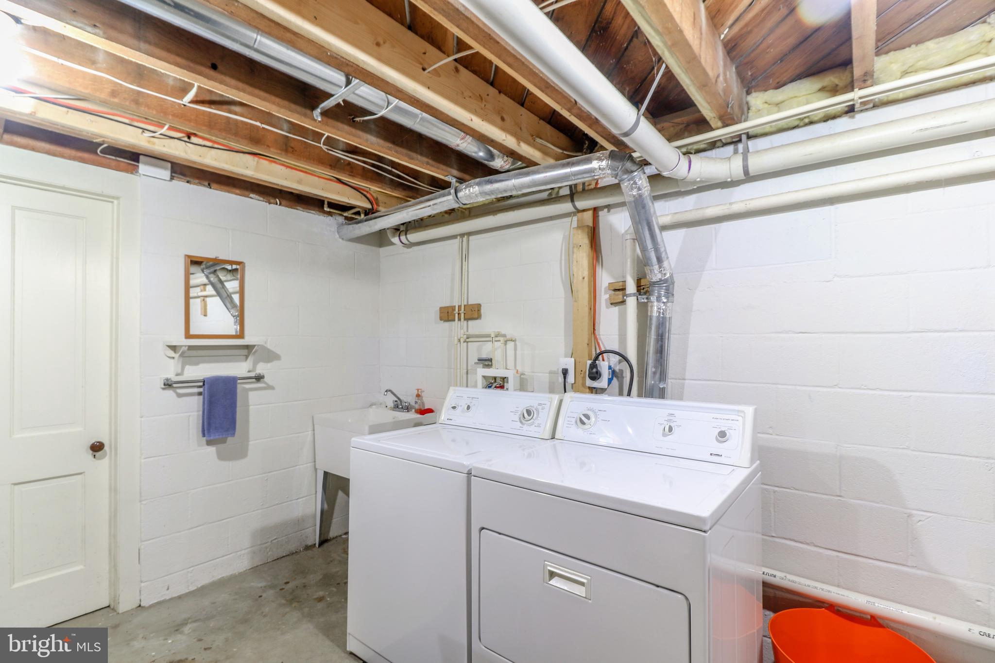 25029 Briscoe Road Hollywood, MD 20636 - Photo 44 of 45 Basement Full Laundry and another upstairs hookup