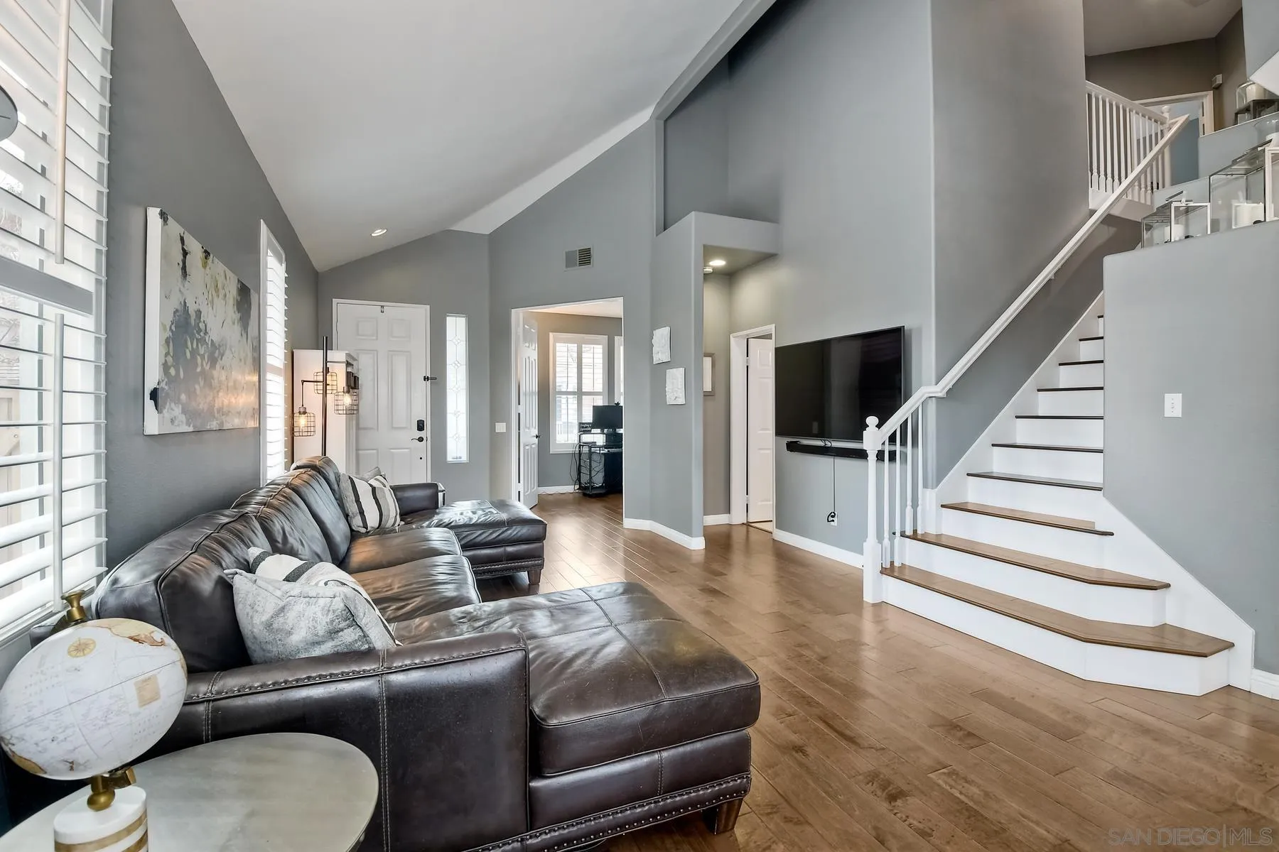1145 Monterey Place Encinitas, CA 92024 - Photo 10 of 34 a living room with furniture and a large window