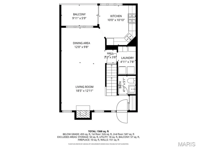 $254,500 | 1436 Whispering Creek Drive, Ballwin, MO 63021