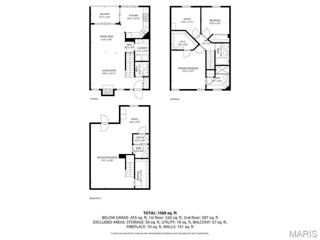 $254,500 | 1436 Whispering Creek Drive, Ballwin, MO 63021