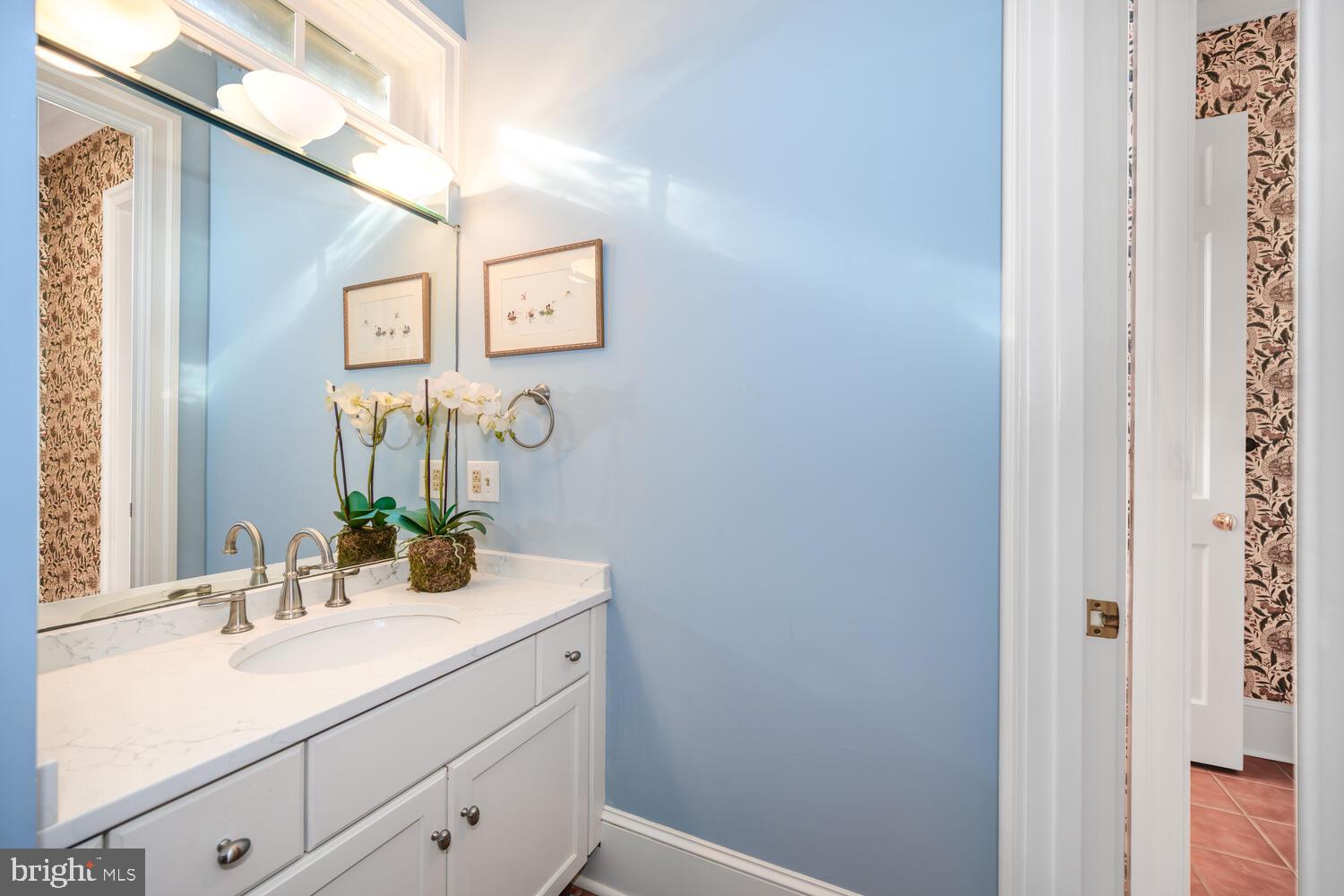 23961 Lynnewood Drive St. Michaels, MD 21663 - Photo 54 of 81 a bathroom with a sink and a mirror