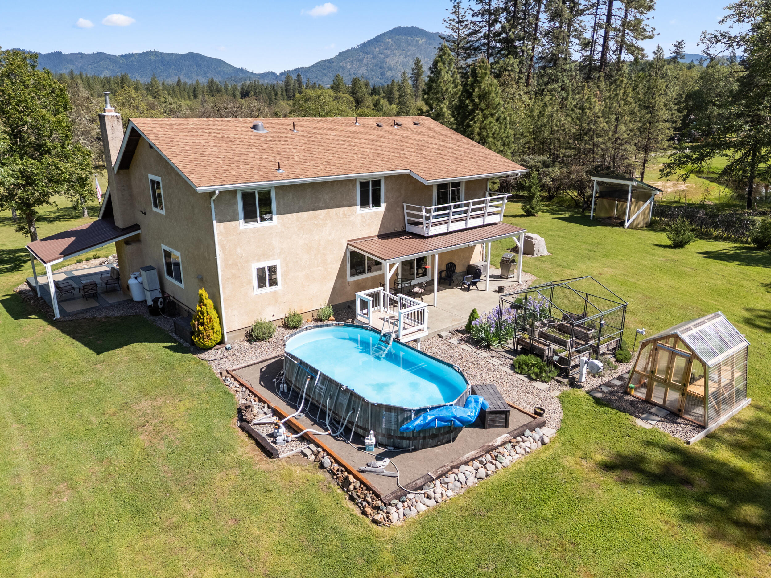 2802 Russell Road Merlin, OR 97532 - Photo 16 of 71 26_2802 russell rd, merlin- drone-17