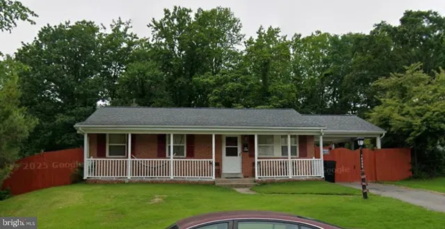 a view of a house with a garden
