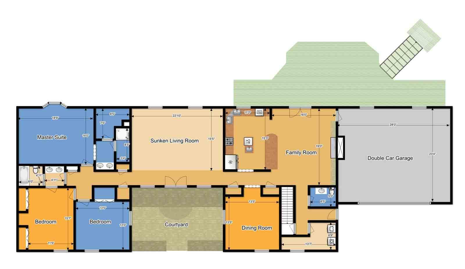 4800 Wade Road Roanoke, VA 24018 - Photo 40 of 40 entry-level-floor-plan