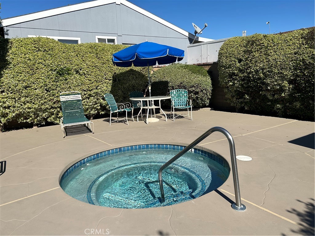 61 Saddleback Road Tustin, CA 92780 - Photo 47 of 49 a view of a swimming pool with a patio