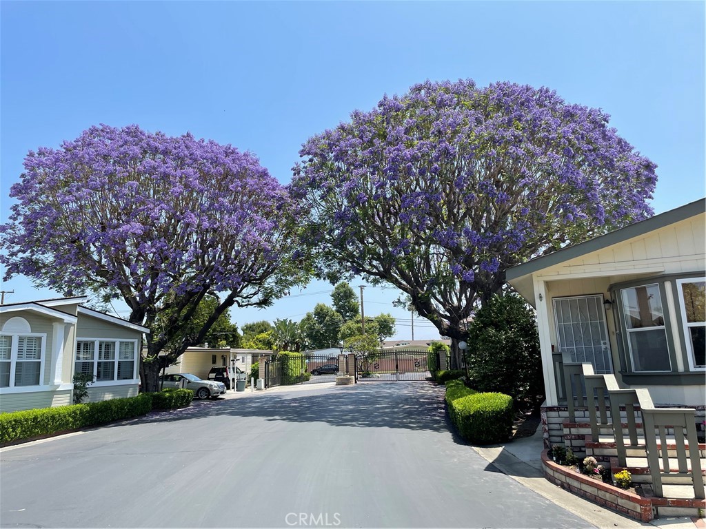 61 Saddleback Road Tustin, CA 92780 - Photo 6 of 49 a front view of a house with a garden