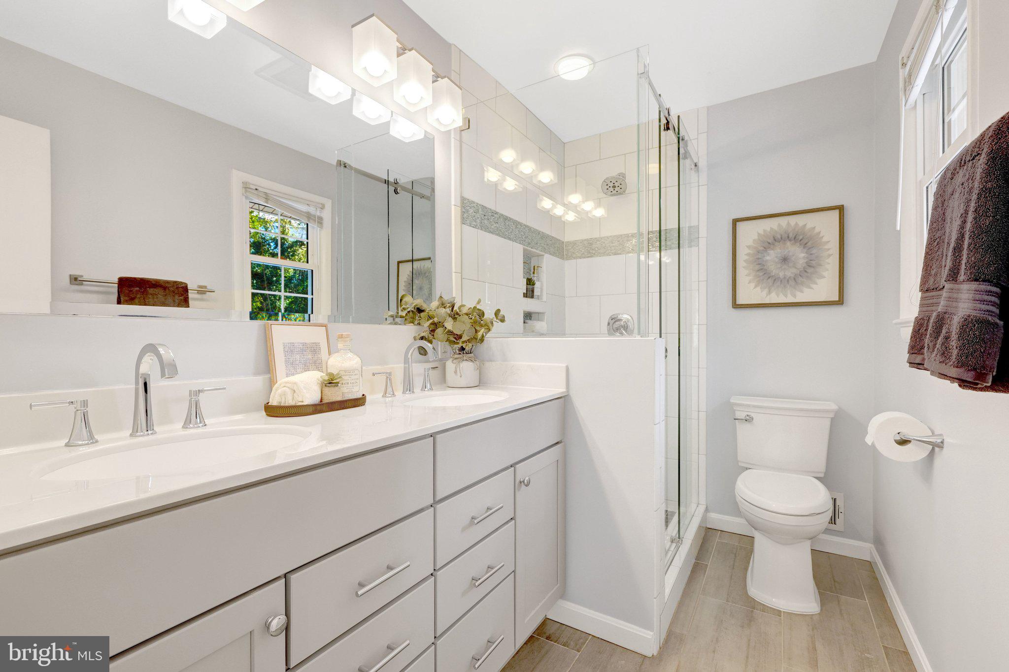 3312 Midland Road Fairfax, VA 22031 - Photo 34 of 61 Primary bathroom with dual vanities