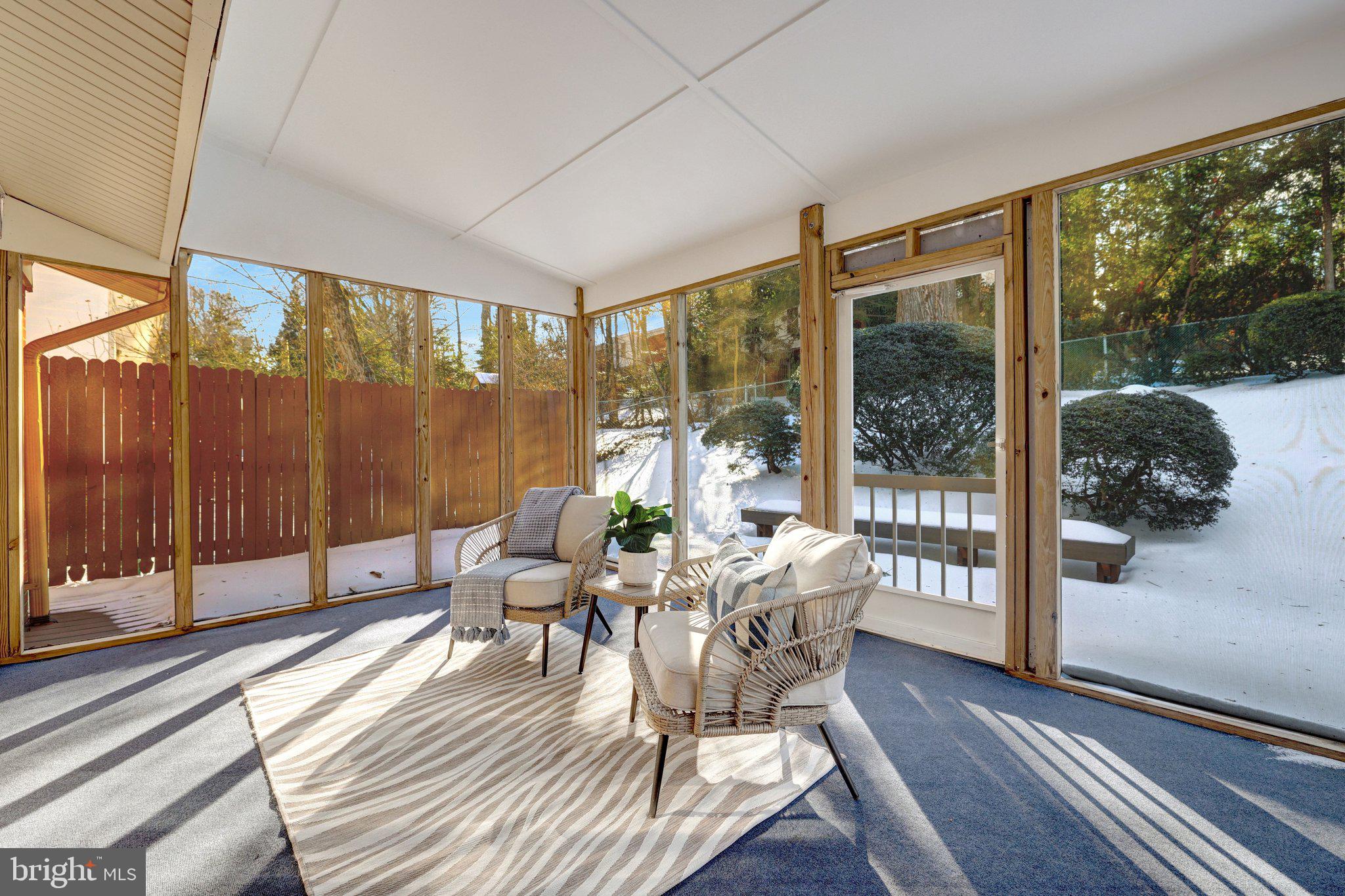 3312 Midland Road Fairfax, VA 22031 - Photo 52 of 61 Screened in porch