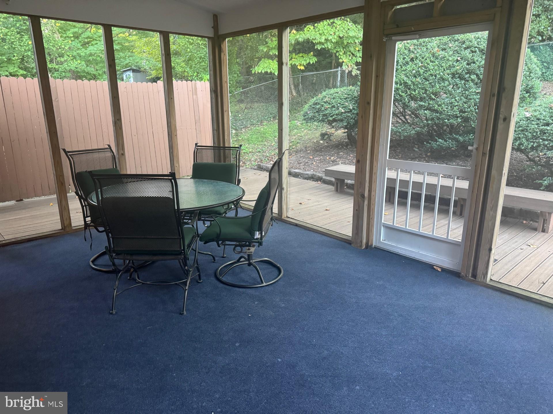 3312 Midland Road Fairfax, VA 22031 - Photo 7 of 12 Serene screened porch with nature views.