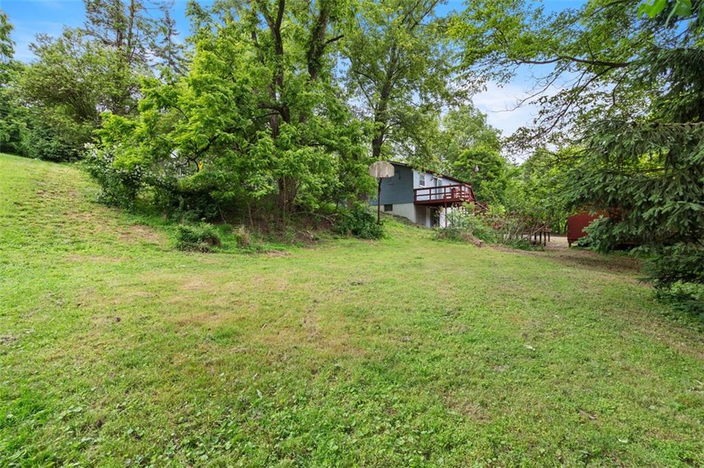 724 Camp Meeting Road Sewickley, PA 15143 - Photo 9 of 32 a backyard of a house with lots of green space