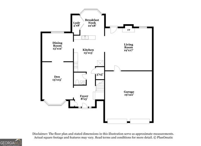 a picture of a floor plan