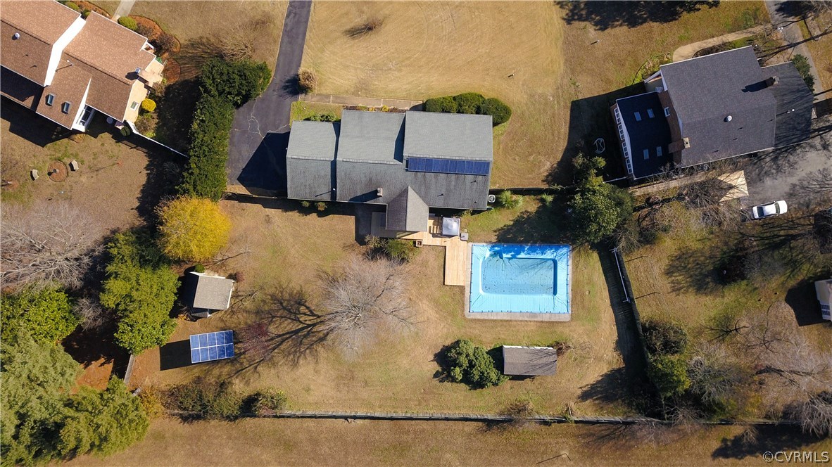 4210 Cresthill Road Chester, VA 23831 - Photo 3 of 37 an aerial view of residential houses with outdoor space