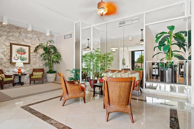 front view of a building with a street