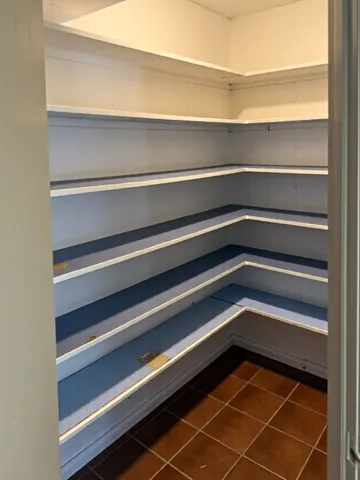 a refrigerator in a kitchen