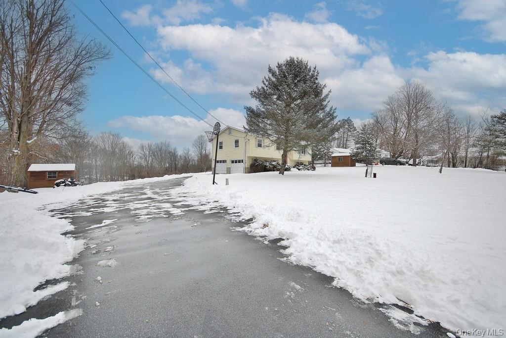 1065 Dolsontown Road Middletown, NY 10940 - Photo 16 of 50 a view of a snow on the side of the road