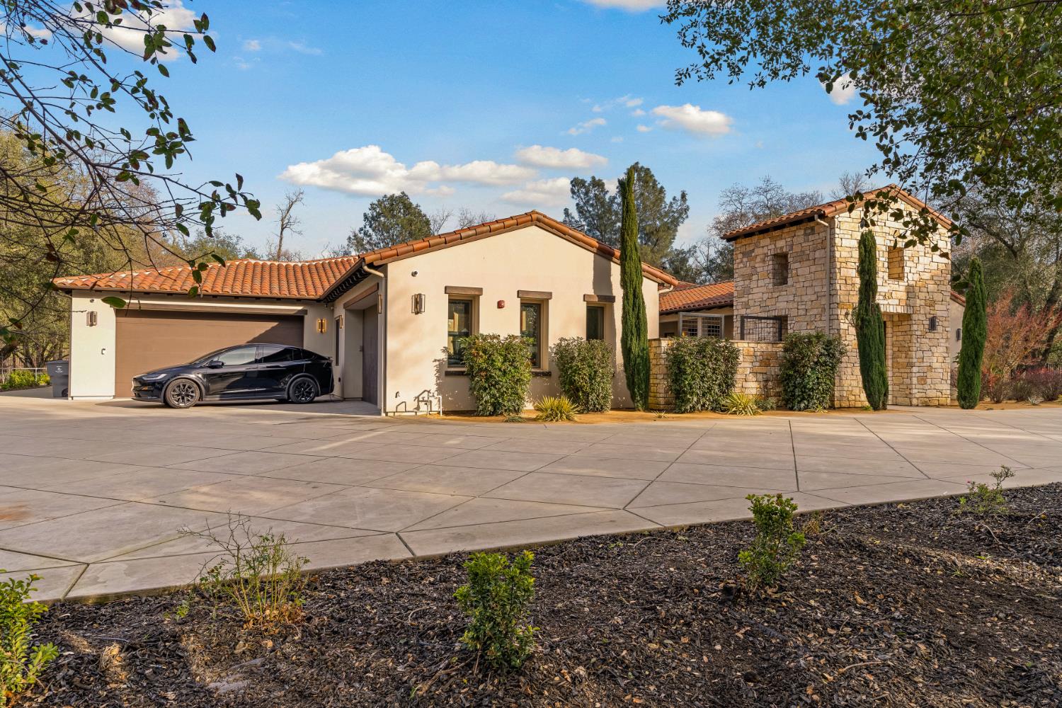 5331 Barton Road Loomis, CA 95650 - Photo 13 of 93 a front view of a house with a yard and garage