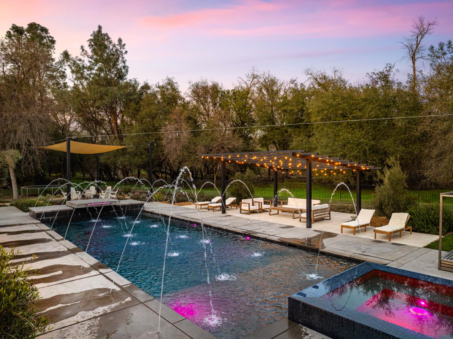 5331 Barton Road Loomis, CA 95650 - Photo 61 of 93 a view of a swimming pool and lounge chairs