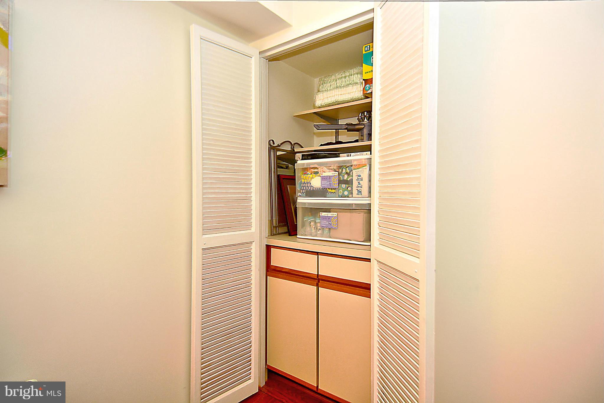 1808 Old Meadow Road, Unit 217 McLean, VA 22102 - Photo 4 of 30 a view of a closet area with an empty room