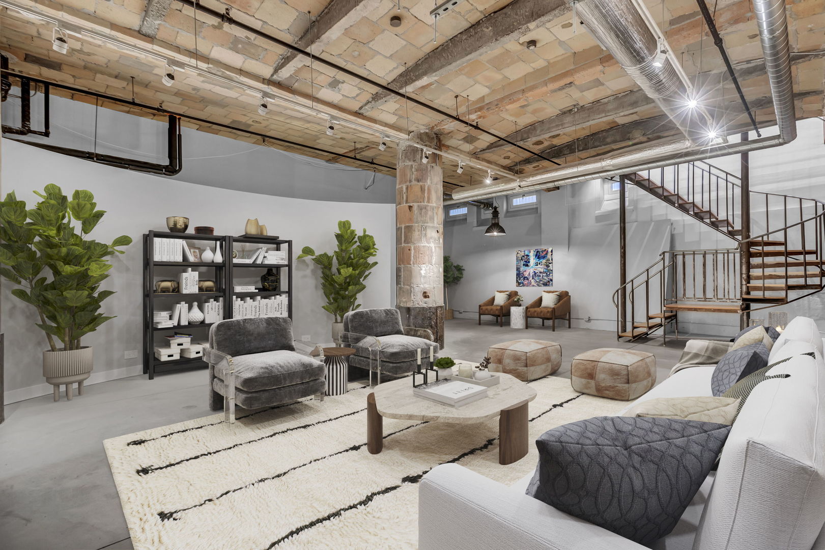 801 South Wells Street, Unit 101 Chicago, IL 60607 - Photo 25 of 33 a living room with furniture and flowers