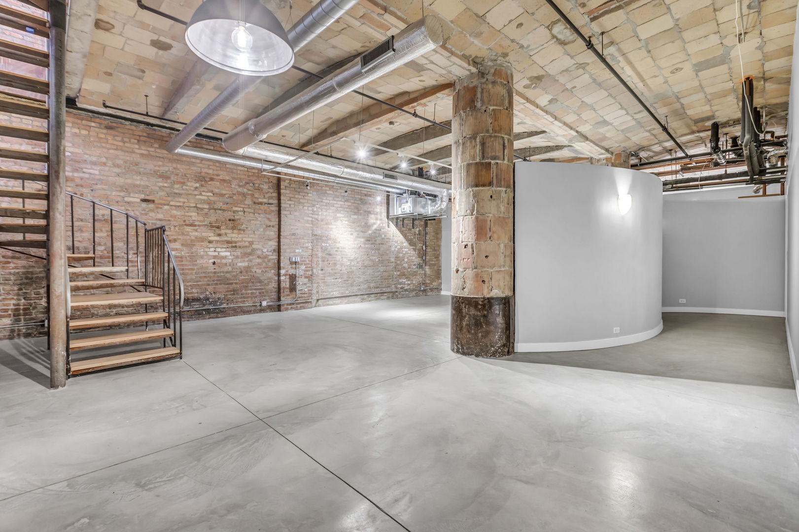 801 South Wells Street, Unit 101 Chicago, IL 60607 - Photo 30 of 33 a view of a room with wooden walls