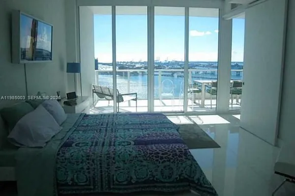 a living room filled with furniture