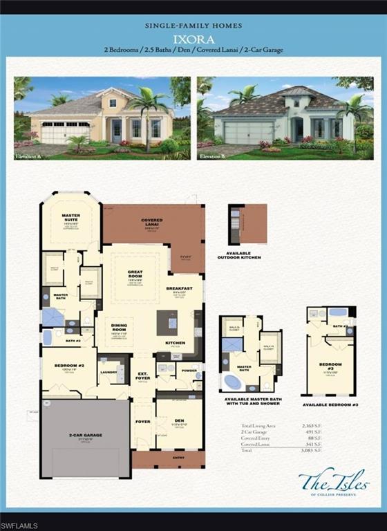 8914 Gustavia Court Naples, FL 34113 - Photo 13 of 23 a picture of a floor plan