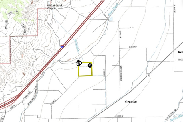1000 East Mink Farm Road Richfield, UT 84701 - Photo 29 of 29 Map. Showing the geographic location of the property within its surrounding area