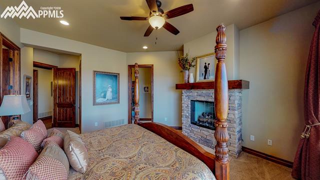 1023 Old North Gate Road Colorado Springs, CO 80921 - Photo 16 of 34 Master Fireplace