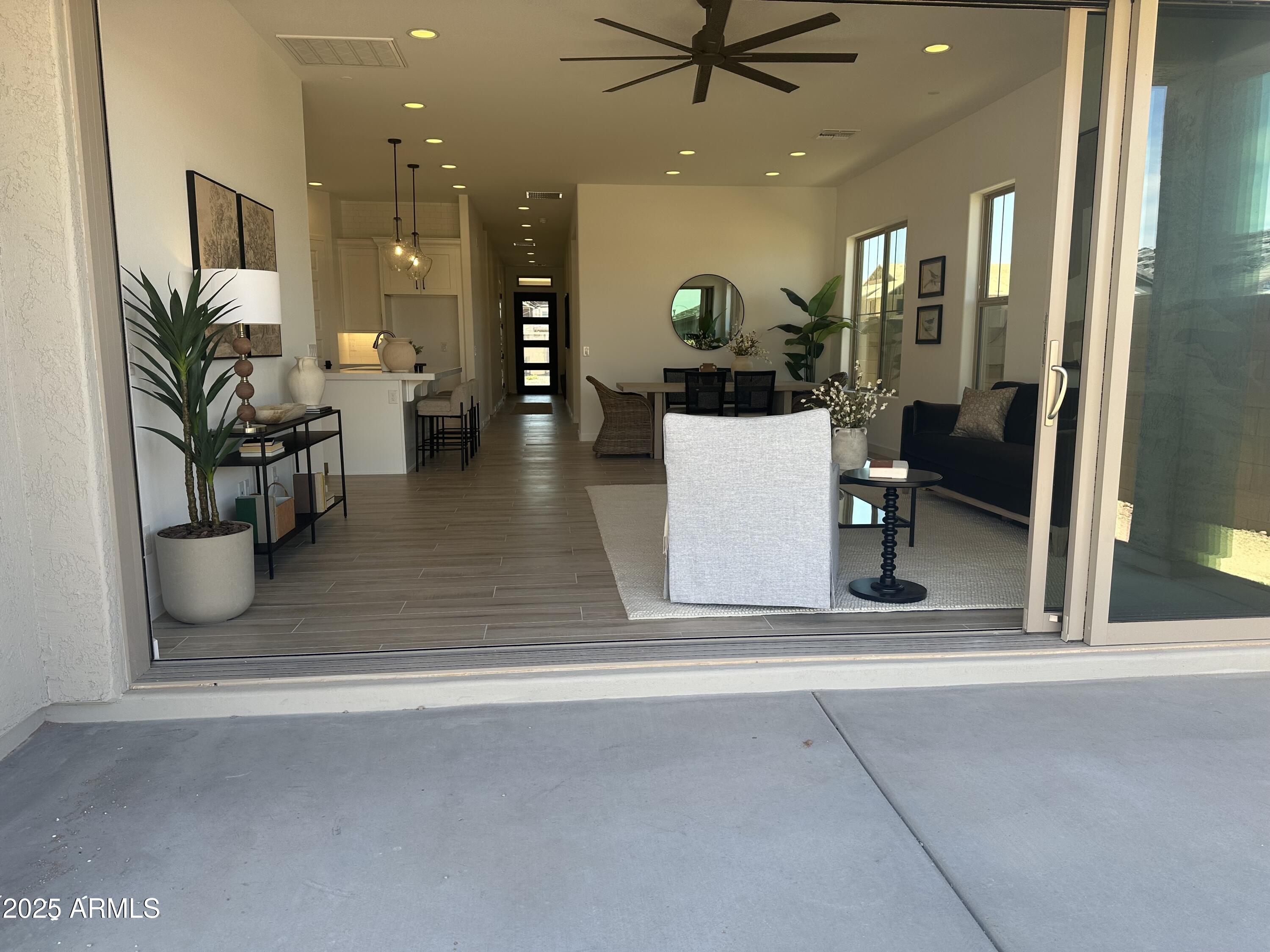 3638 East Roland Street Mesa, AZ 85213 - Photo 28 of 37 Lot 27 Wall of Glass to rear year