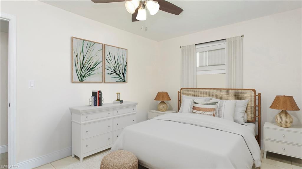 Photo includes reality staging to showcase the possibility of the master bedroom. Design services included with purchase!
