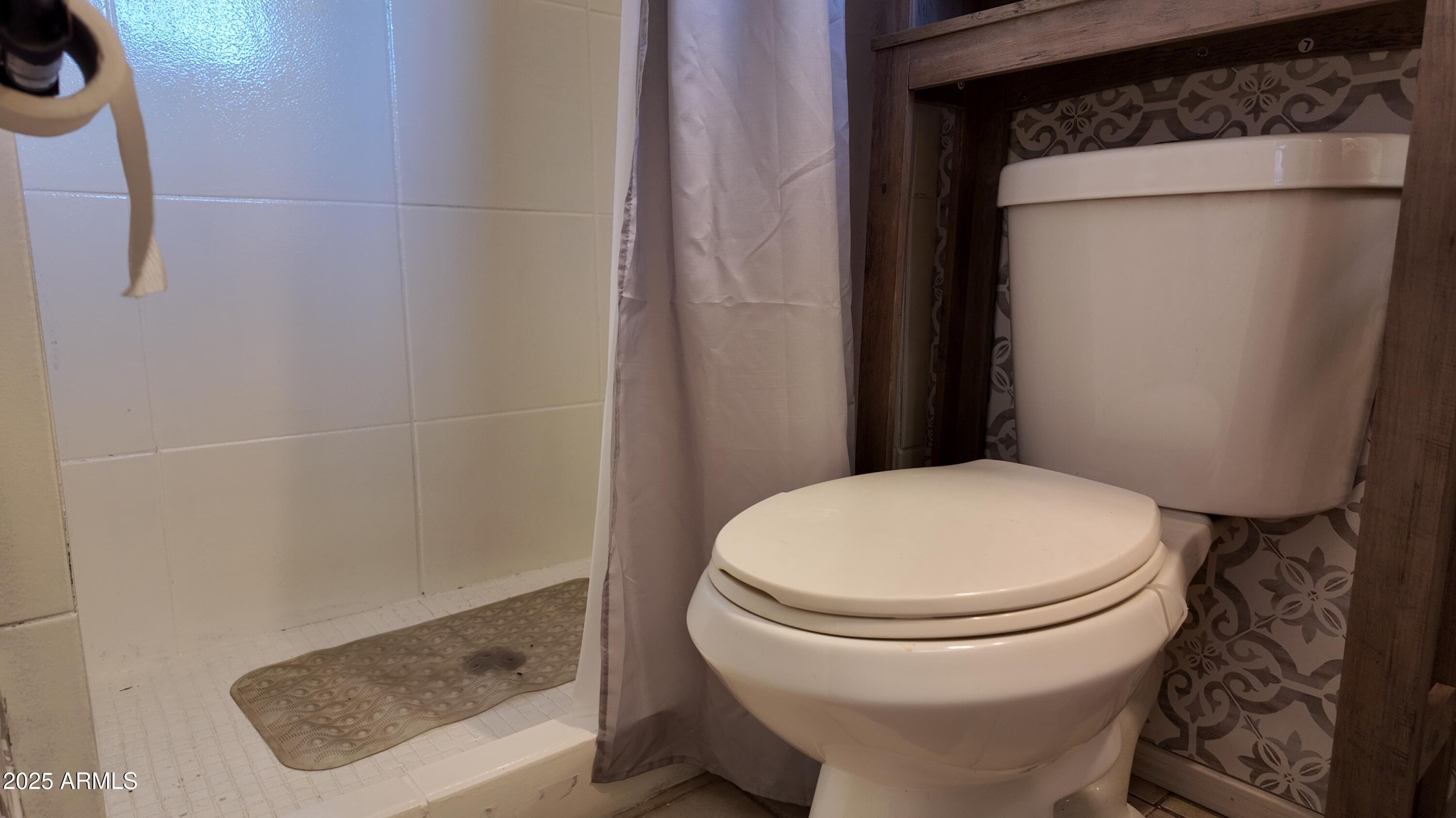 336 Greenwich Road Kearny, AZ 85137 - Photo 24 of 37 a bathroom with a toilet and a shower