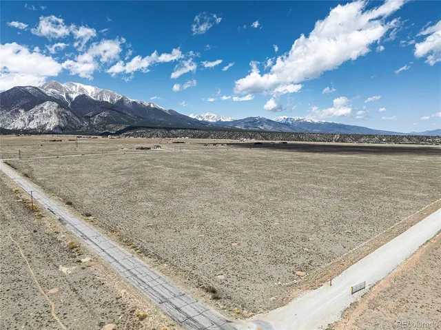 a view of a lake in the background
