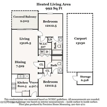 $2,300 | 612 West Brown Street, Unit B, Southport, NC 28461