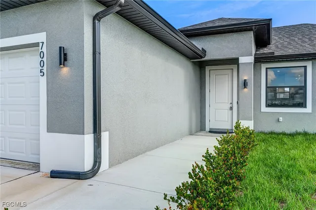 a house with a outdoor space