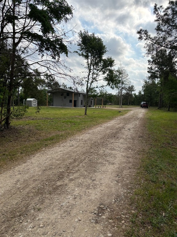 207 George Wilson Road Huntsville, TX 77320 - Photo 5 of 26 a view of a field of grass and trees