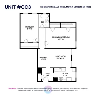 $249,999 | 472 Gramatan Avenue, Unit CC3, Mount Vernon, NY 10552