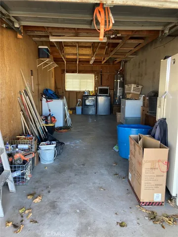 an empty room with window