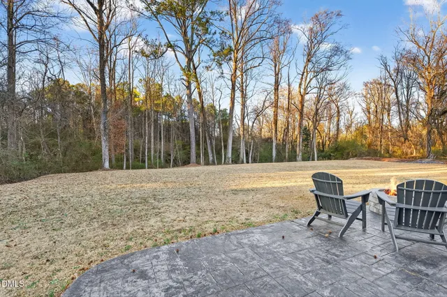 a view of outdoor space and deck