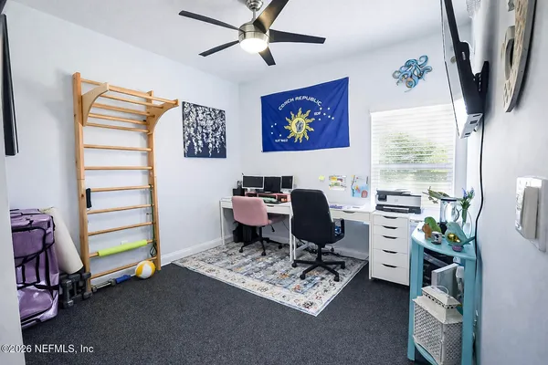 a view of a tennis court