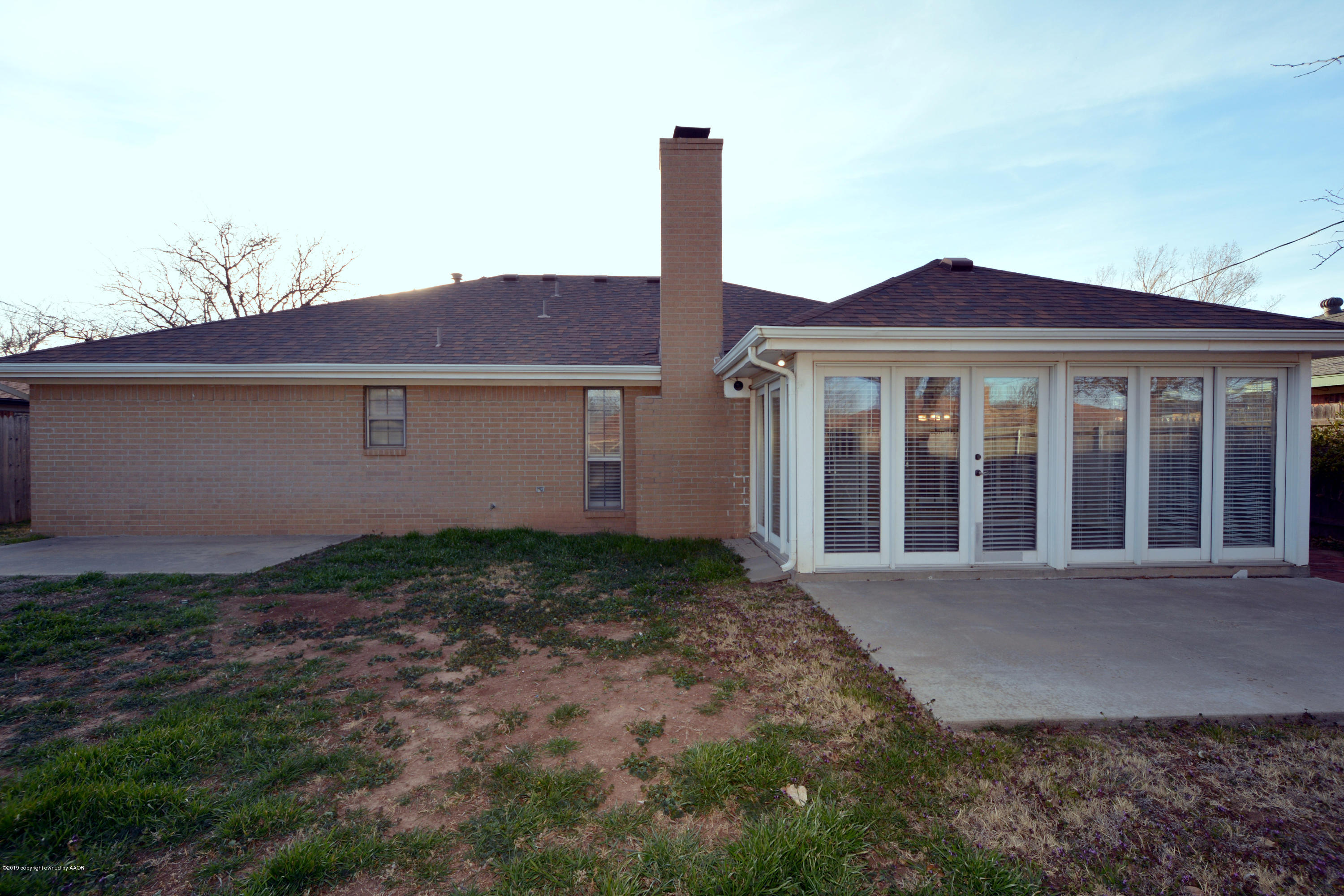 3309 Reeder Drive Amarillo, TX 79121 - Photo 22 of 25 22 Back Exterior