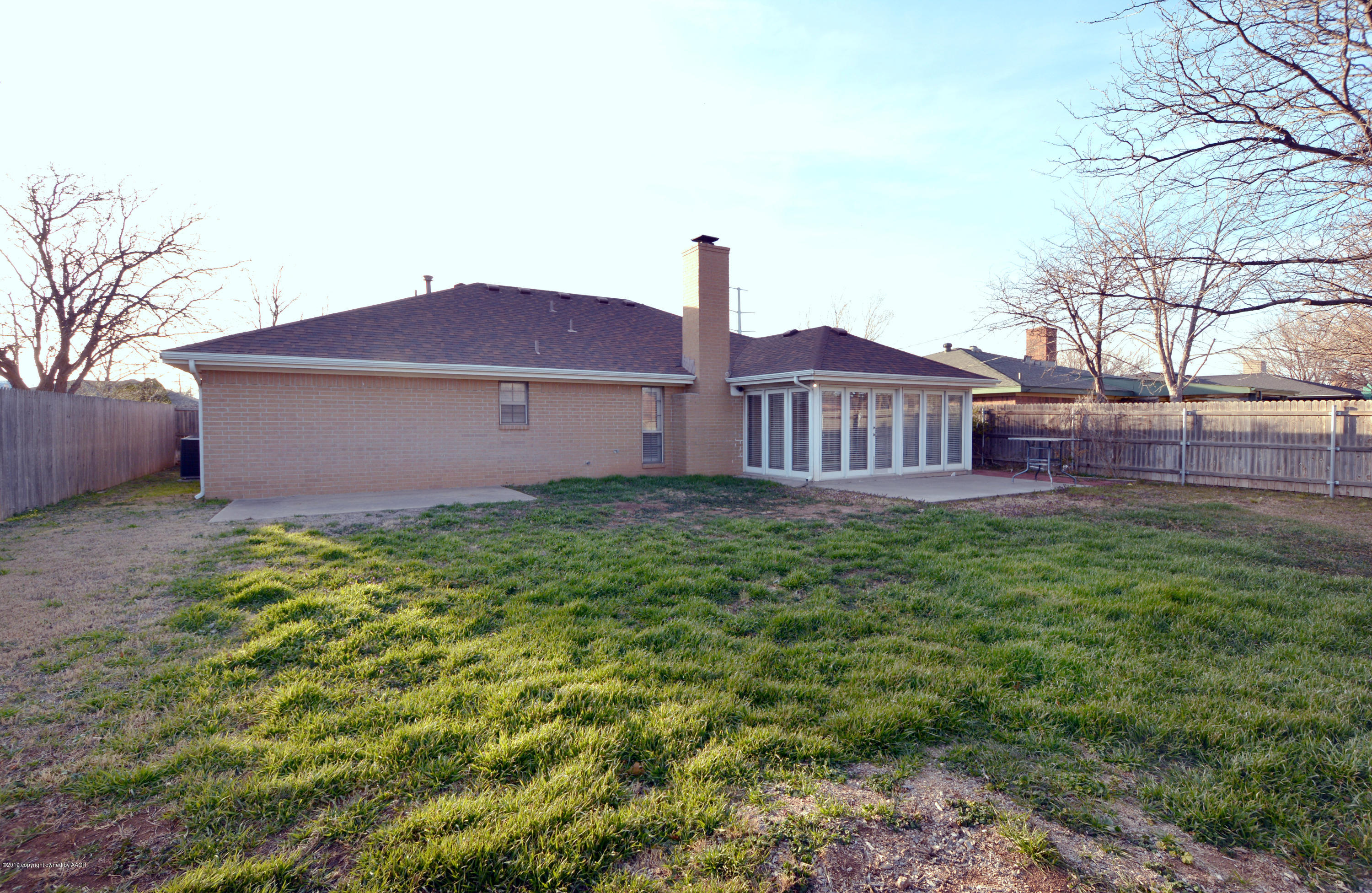 3309 Reeder Drive Amarillo, TX 79121 - Photo 23 of 25 23 Backyard