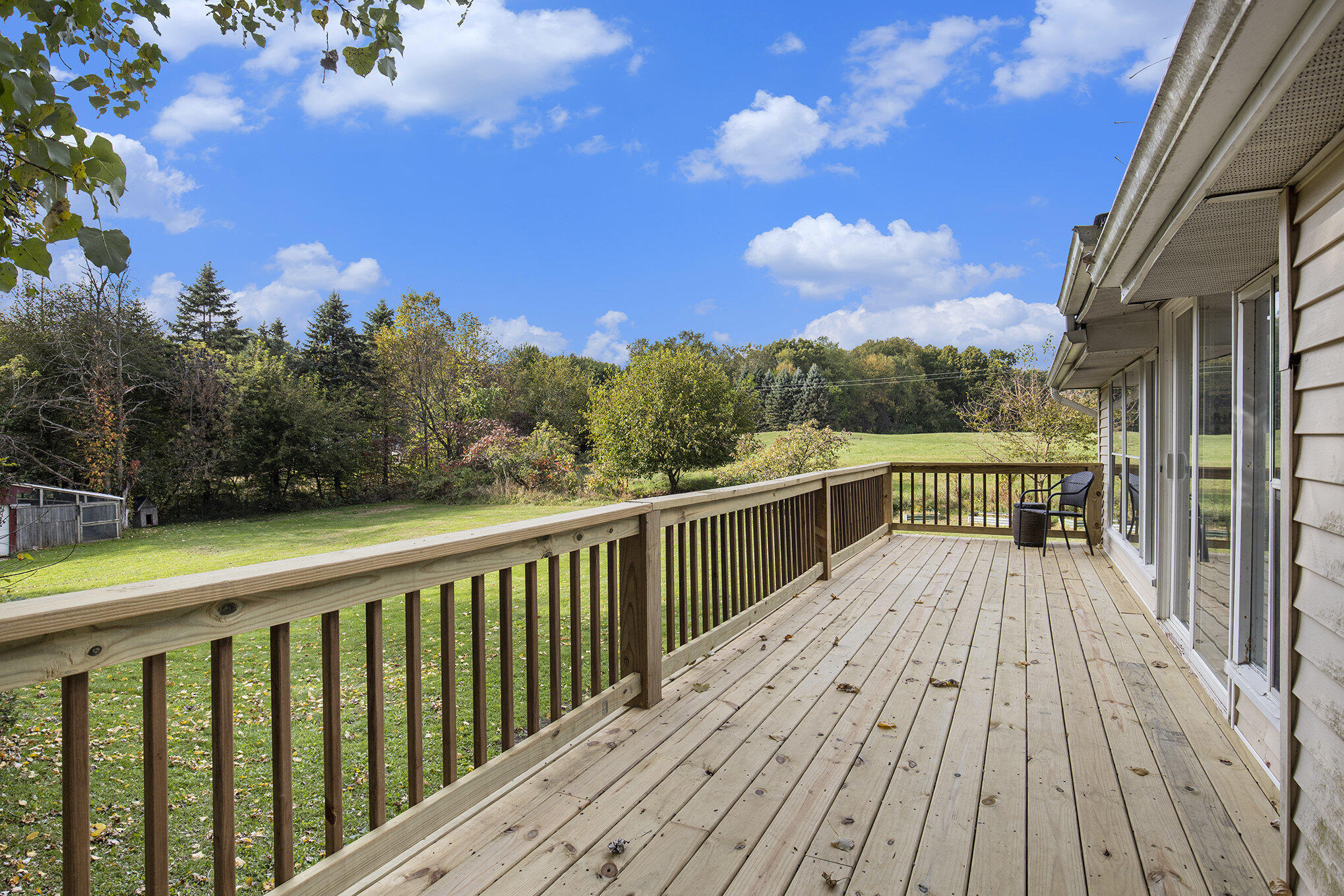 3510 Parmalee Road Freeport, MI 49325 - Photo 30 of 44 Deck View