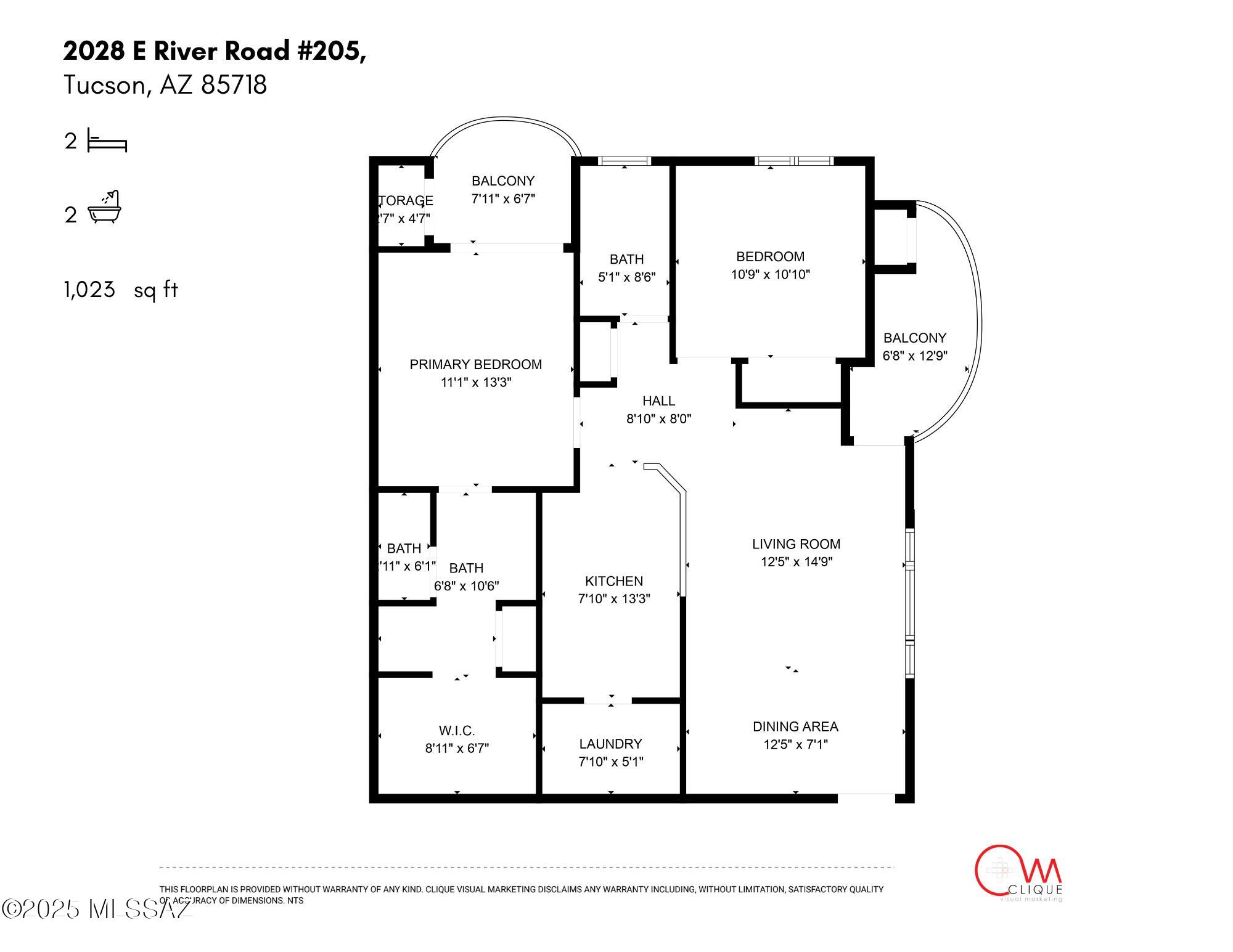 2028 East River Road, Unit 205 Tucson, AZ 85718 - Photo 42 of 42