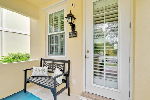 a view of a room with a lounge chair