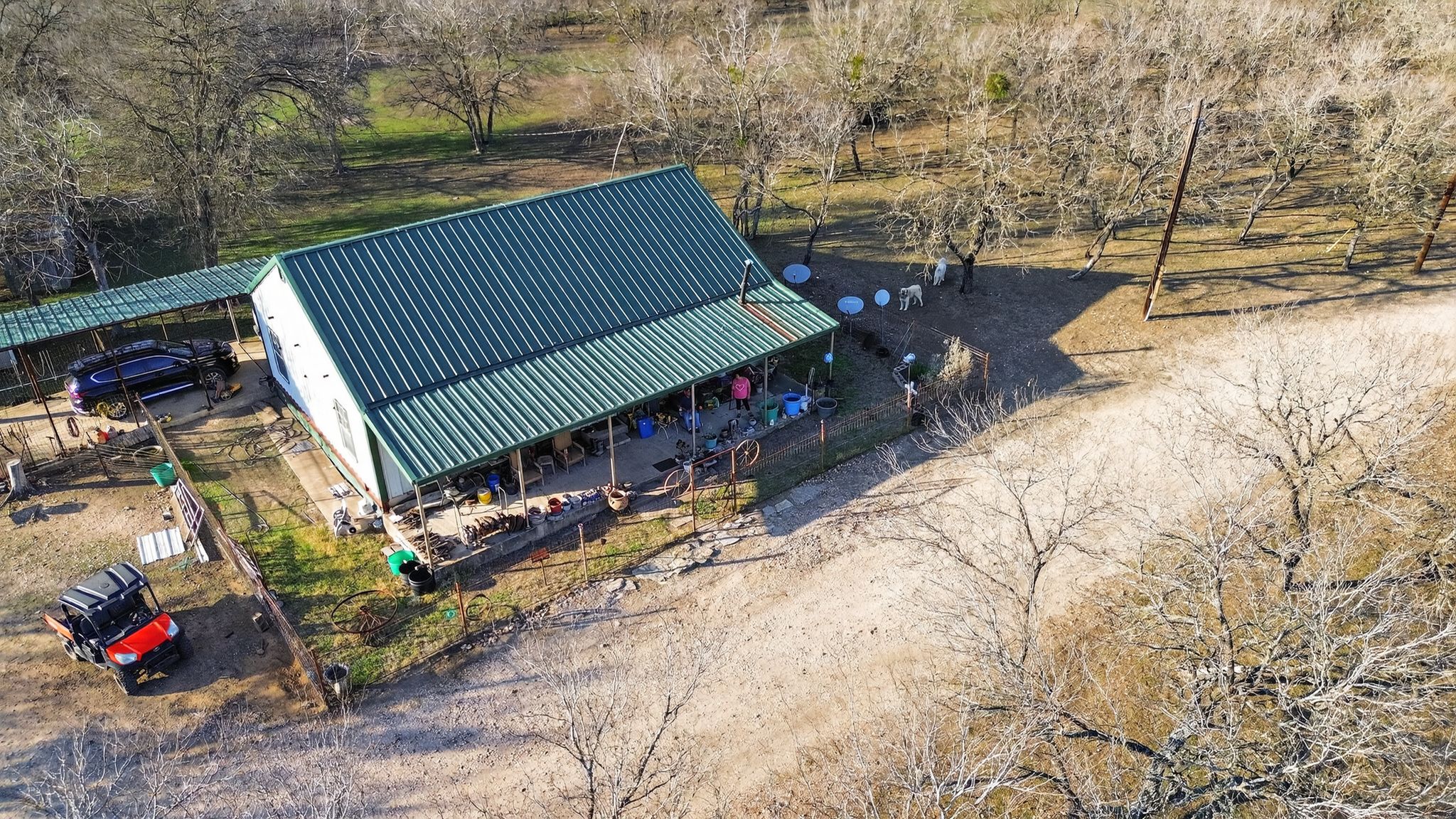 885 Long Hollow Road Dale, TX 78616 - Photo 12 of 14 a view of balcony with wooden floor