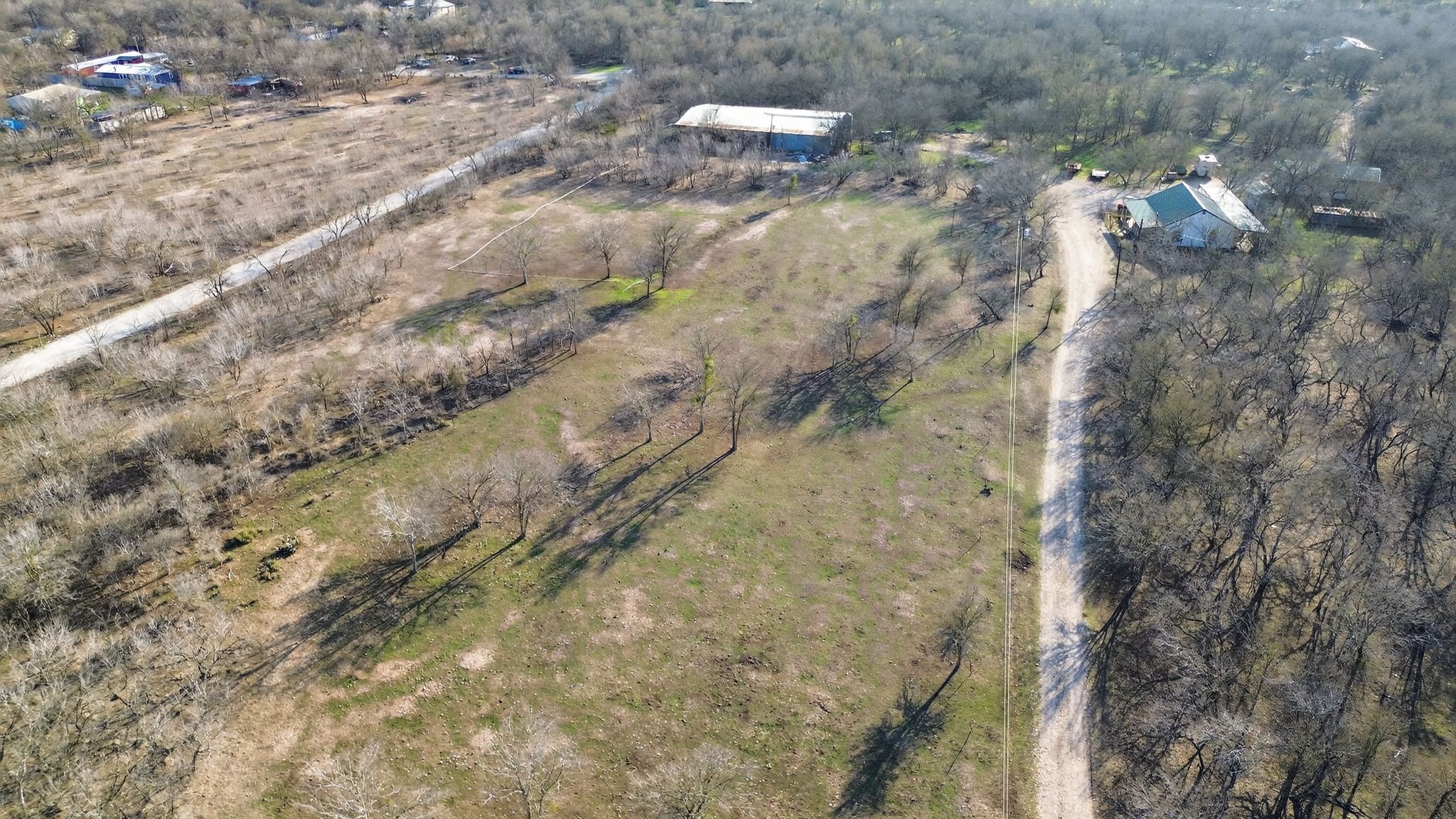 885 Long Hollow Road Dale, TX 78616 - Photo 7 of 14 a aerial view of a house with a yard