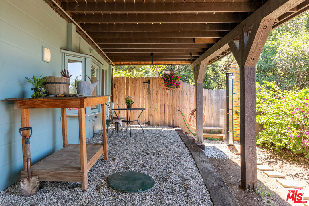 1553 Penny Road Topanga, CA 90290 - Photo 20 of 23 a view of porch with seating space