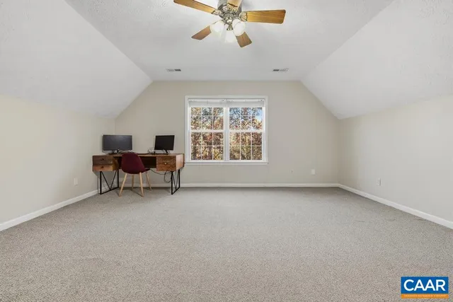 a view of workspace with a window